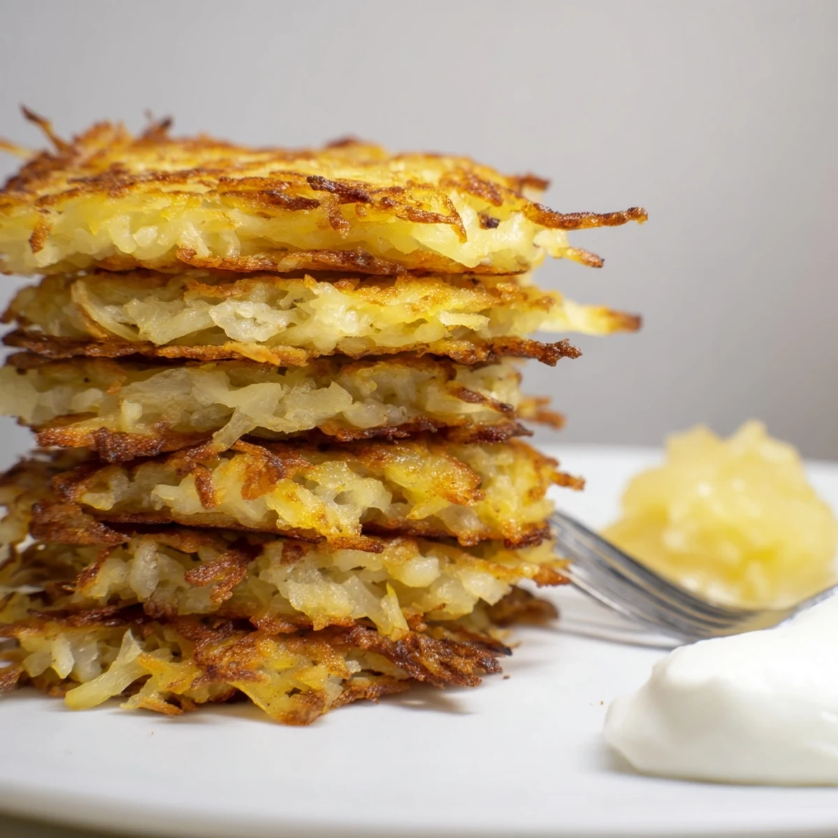 Knusprige Kartoffelpuffer Deutsch