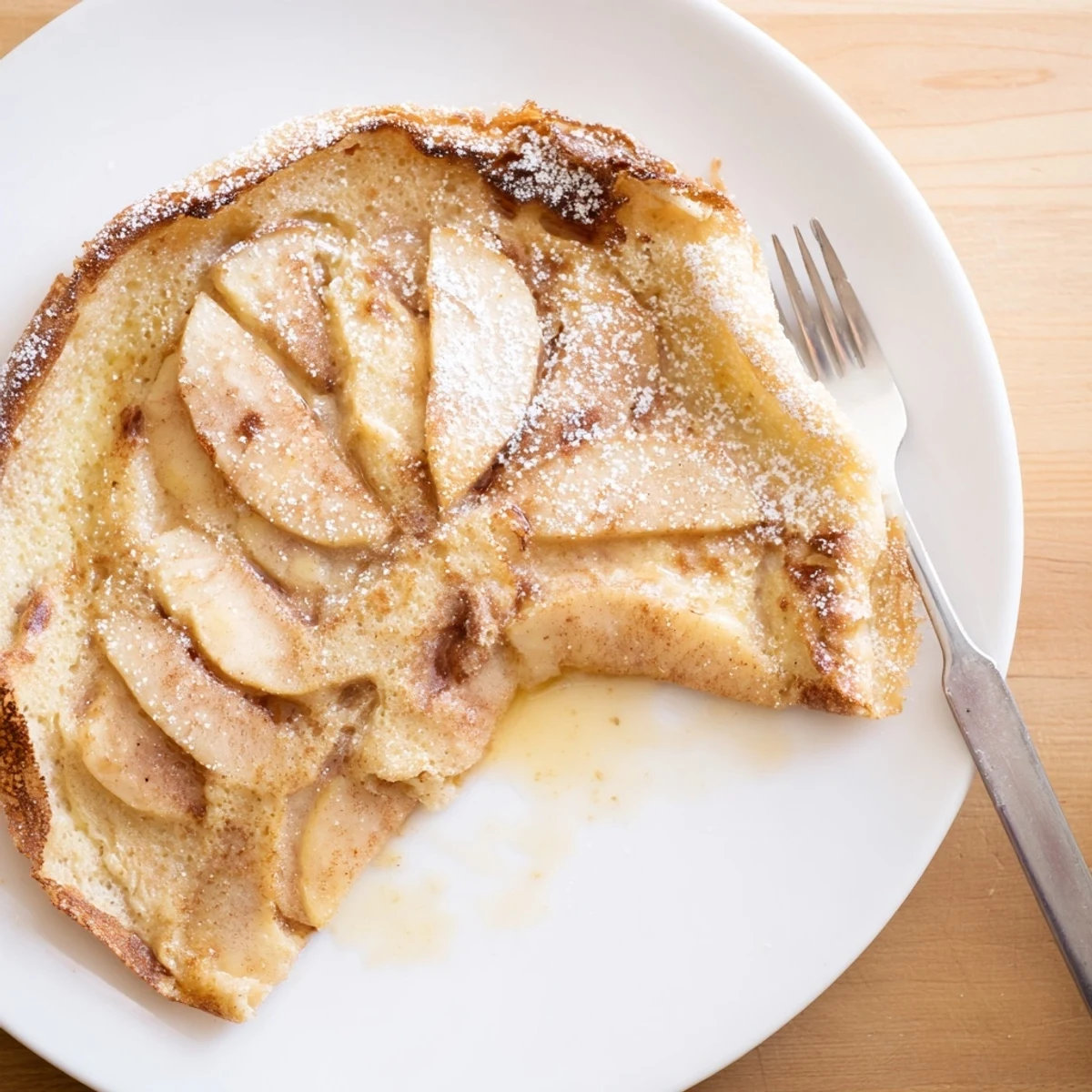 Deutsche Apfel Pfannkuchen