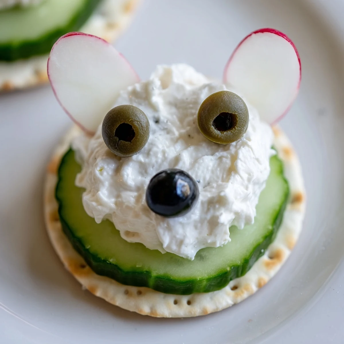 Here are the 3 final ALT texts for the "Polar Bear Iceberg Cracker Stacks" recipe: