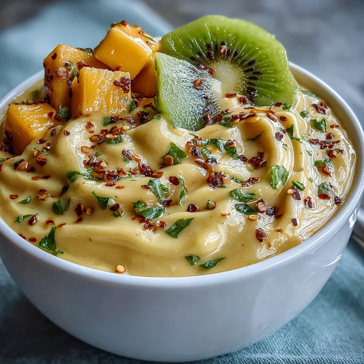 Mango Chili Limette Smoothie Bowl