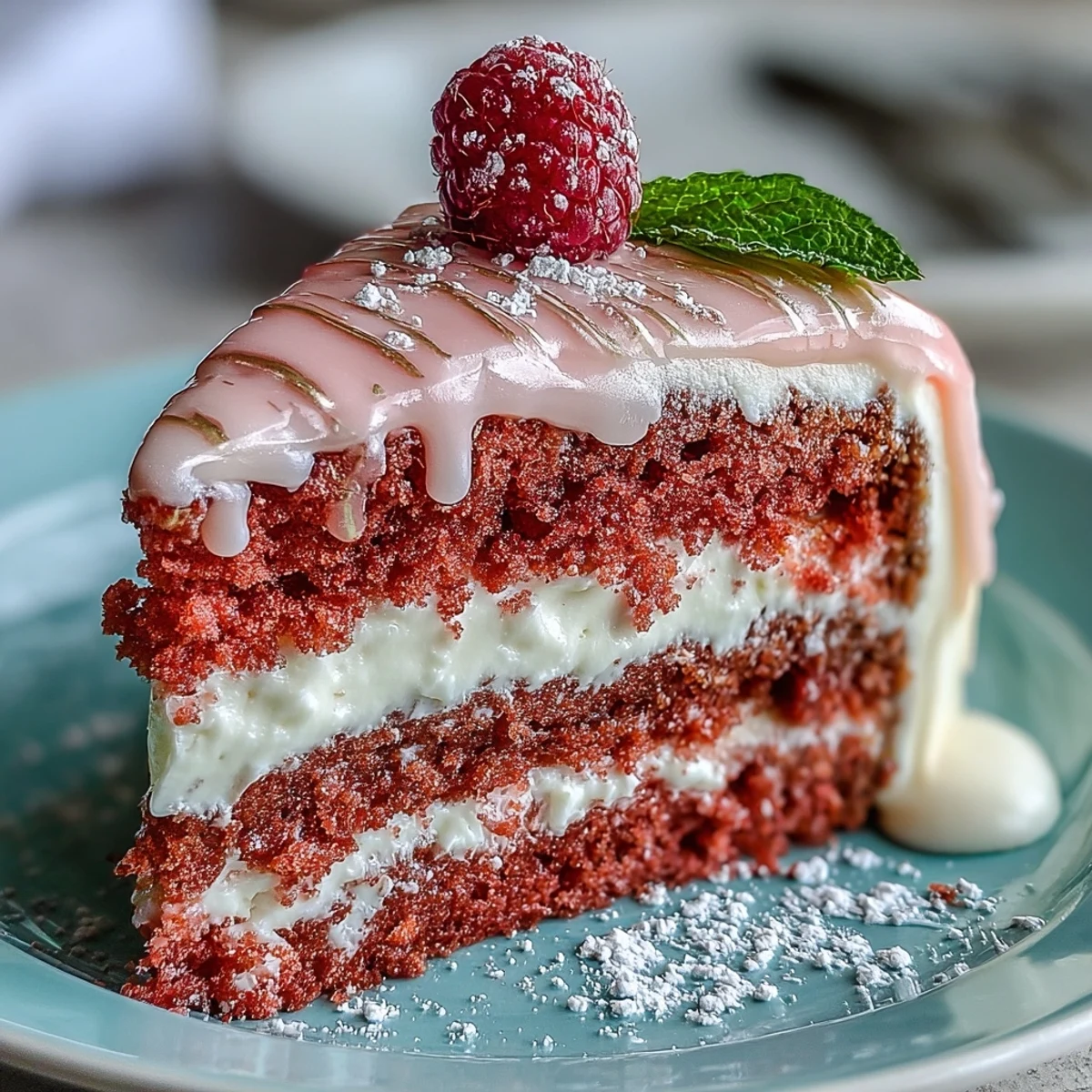 Brautparty Rosé Velvet Torte