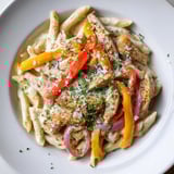 Cajun Huhn mit cremiger Pasta