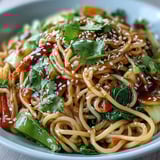 Shirataki Nudeln Schale mit Ingwer