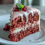 Brautparty Rosé Velvet Torte
