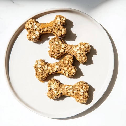 A photo of golden, baked Pawsitively Good Dog Bone Treats, perfect for a happy pup treat.