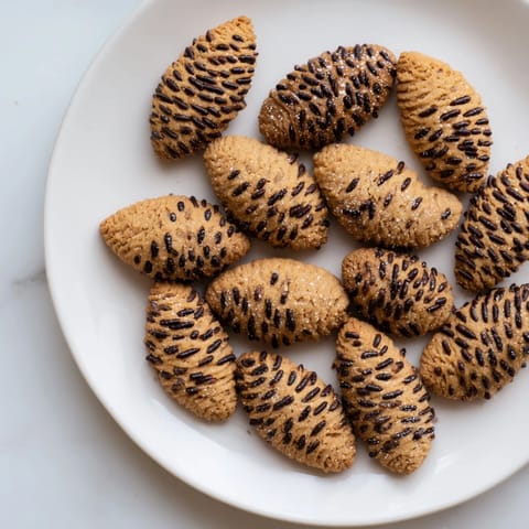 Pinecone Peanut Butter Cookies