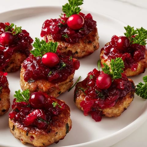 Festliche Holunder Wurstbissen