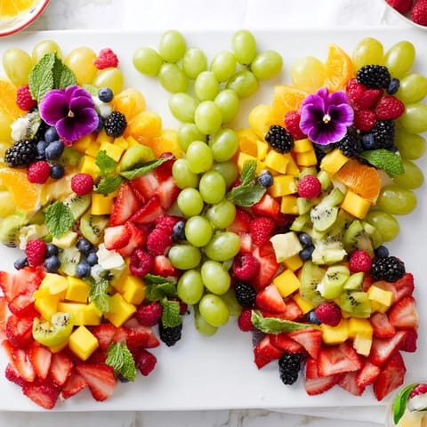 Bunter Schmetterlings-Fruchtmix