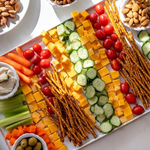 Urban Grid Snack Platter #127