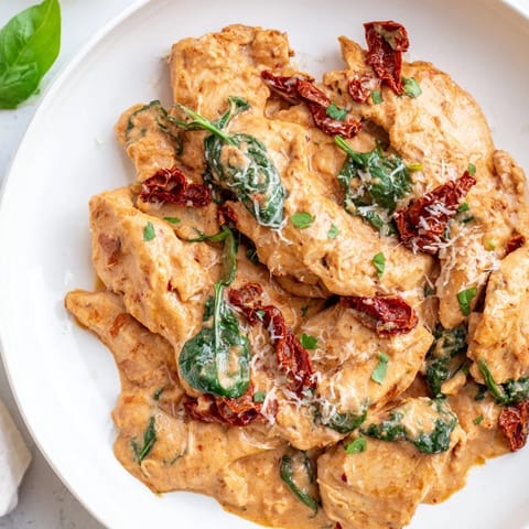 Cremige Sonnengetrocknete Huhn #136