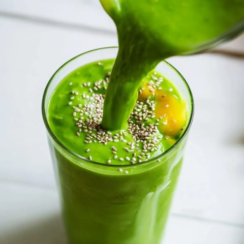 Spinat Avocado Grüner Drink #144