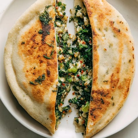Türkischer Spinat Feta Fladen #182