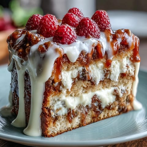 Festlicher Spring-Birthday-Sheet-Cake mit Zitronencreme-Füllung und Beeren-Topping.