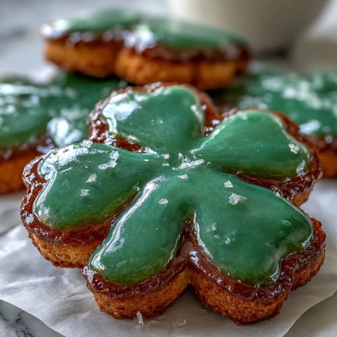 St. Patricks Shamrock Cookies