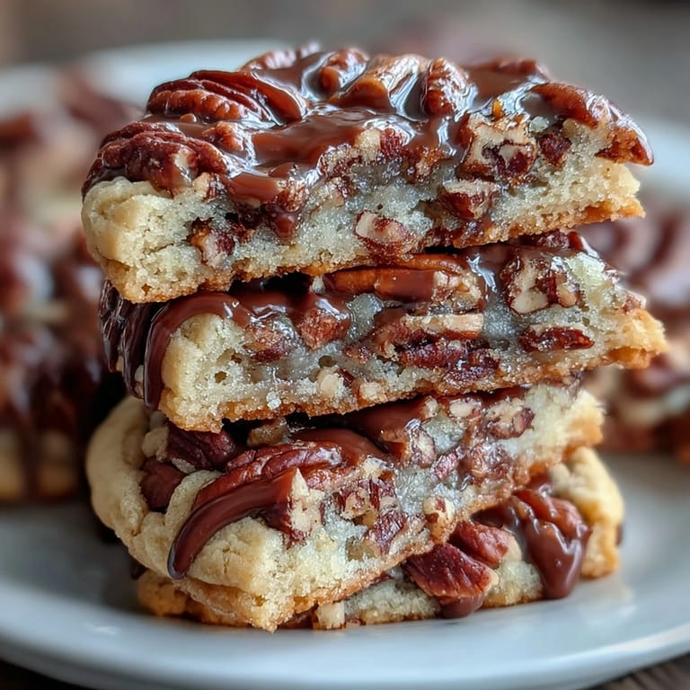 2. Knusprige Butter-Pekannuss-Kekse mit Karamellschwung, perfekt für jeden Anlass und voller nussiger Aromen.